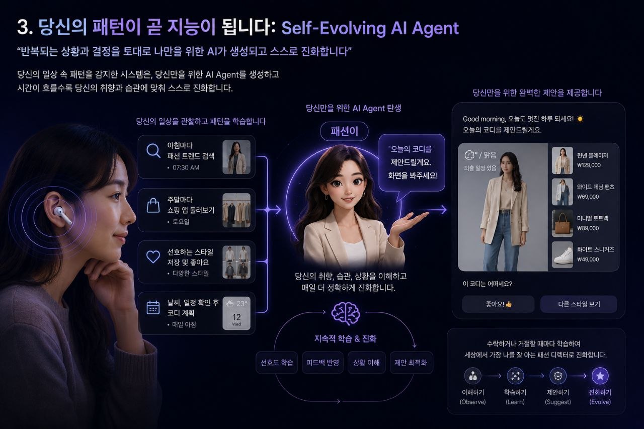 Self-Evolving AI Agent